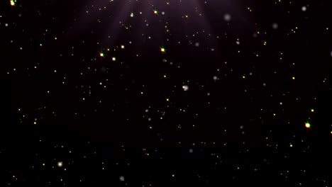 el fondo de las estrellas de bucle