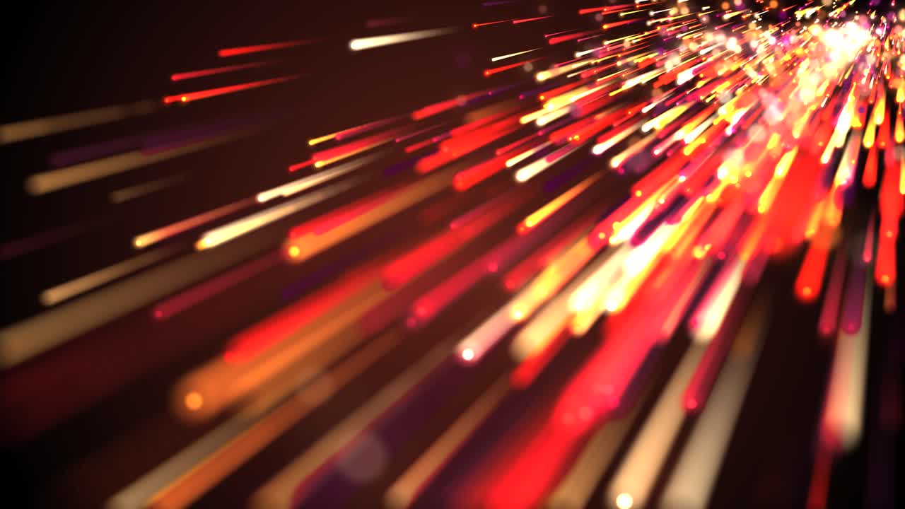 Abstract Colorful Light Streaks Animated Flow Seamless Loop 4K Background for Vjs Loops Background Projection , Nightclub , Friday Night Party , Led Screen , Techno Music Display