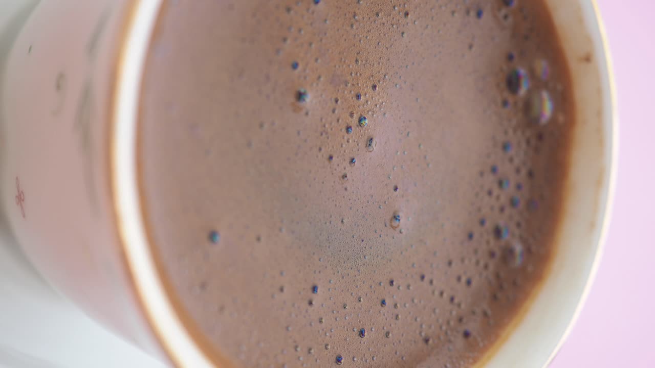 Taza de chocolate caliente