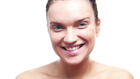 smiling woman portrait