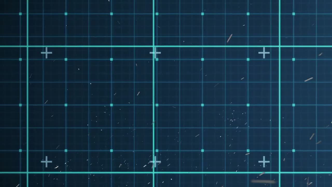 파란색으로 체크된 공간 위에 반 ⁇ 이는 애니메이션