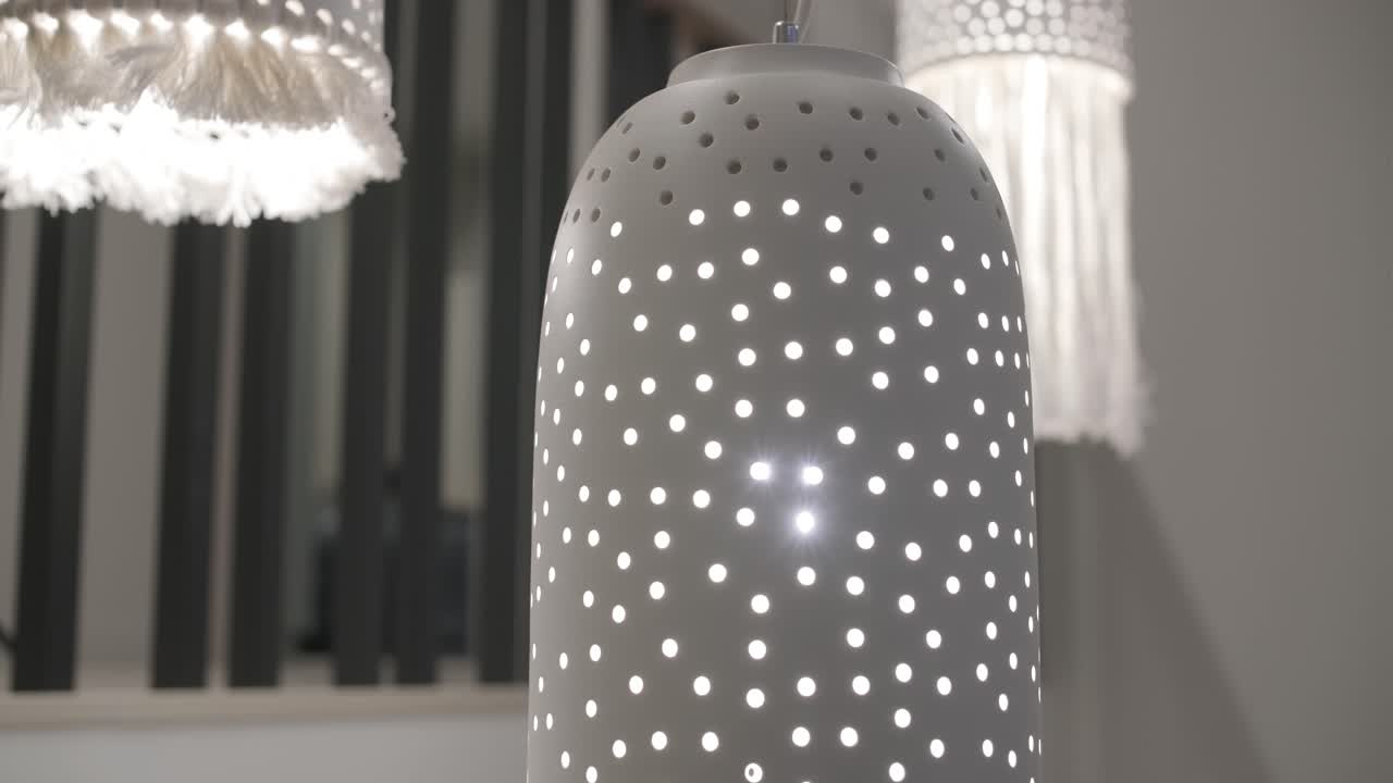 세라 조명 - 7 천장 색조 - 매달린 조명 - 천장 조명 - 현대 들리어