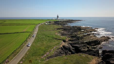 hook lightouse aerial video the ring of hook co