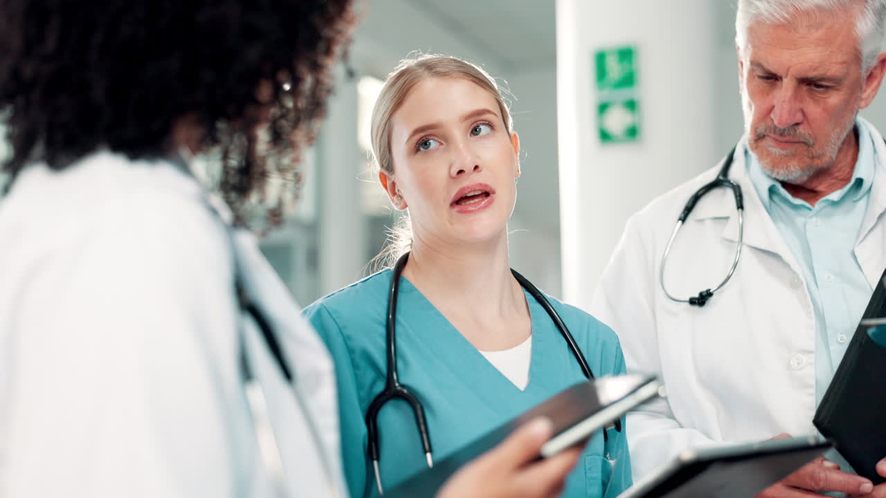 Medical Team Discussing Patient Care