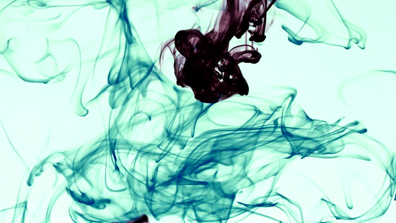 Abstract Ink Spread in Underwater