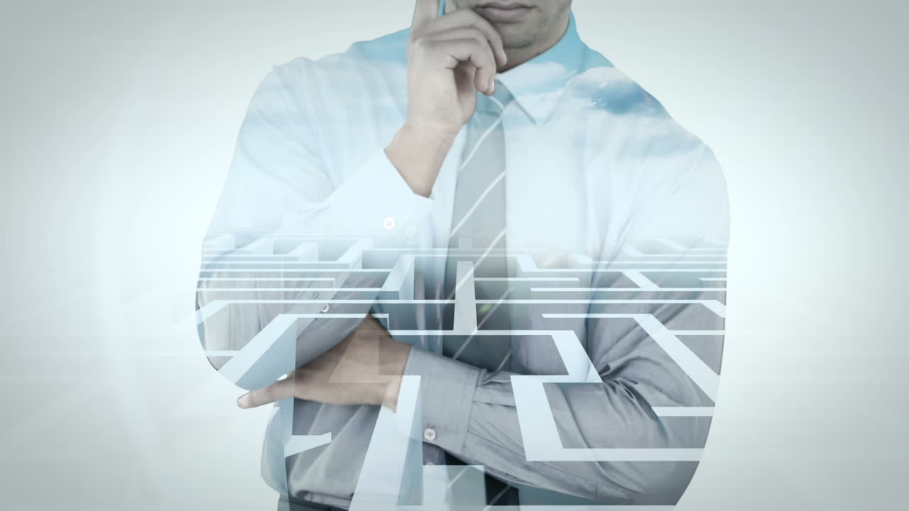 사업가의 애니메이션