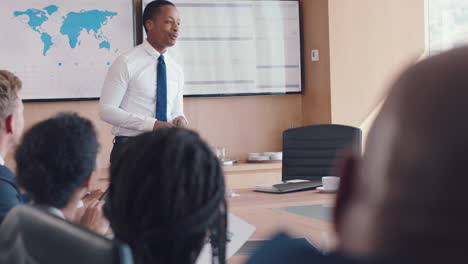 black businessman, speaker