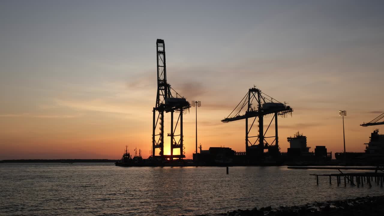 Timelapse at Port Klang