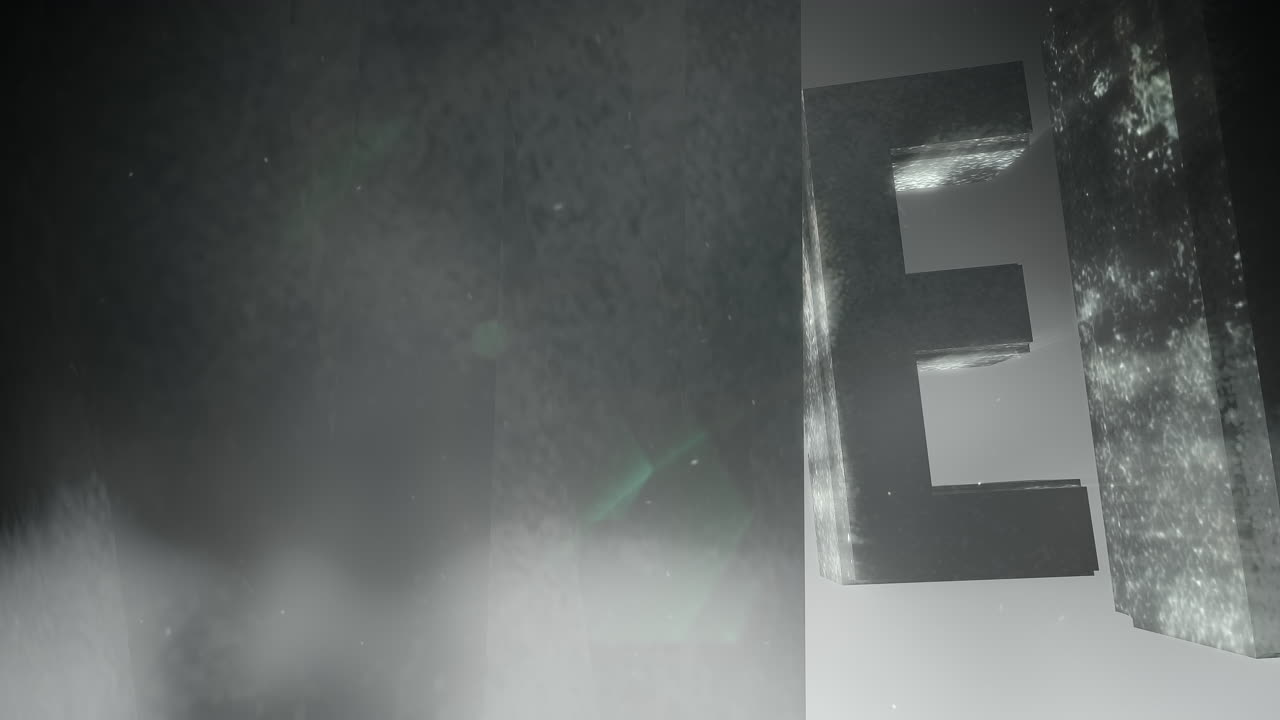 halloween sobre fondo de terror místico con humo oscuro y cámara de movimiento