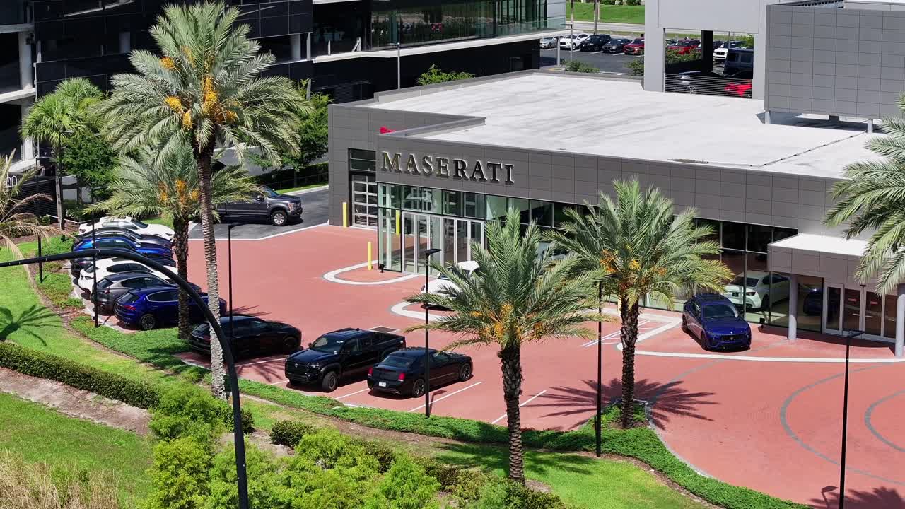 Maserati Dealership with Luxury Cars