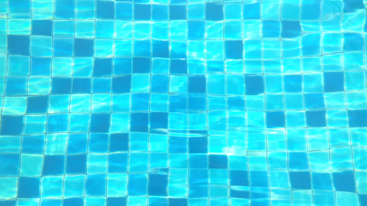 abstraktes schwimmbadboden kaustik wellen und fluss mit wellen hintergrund.