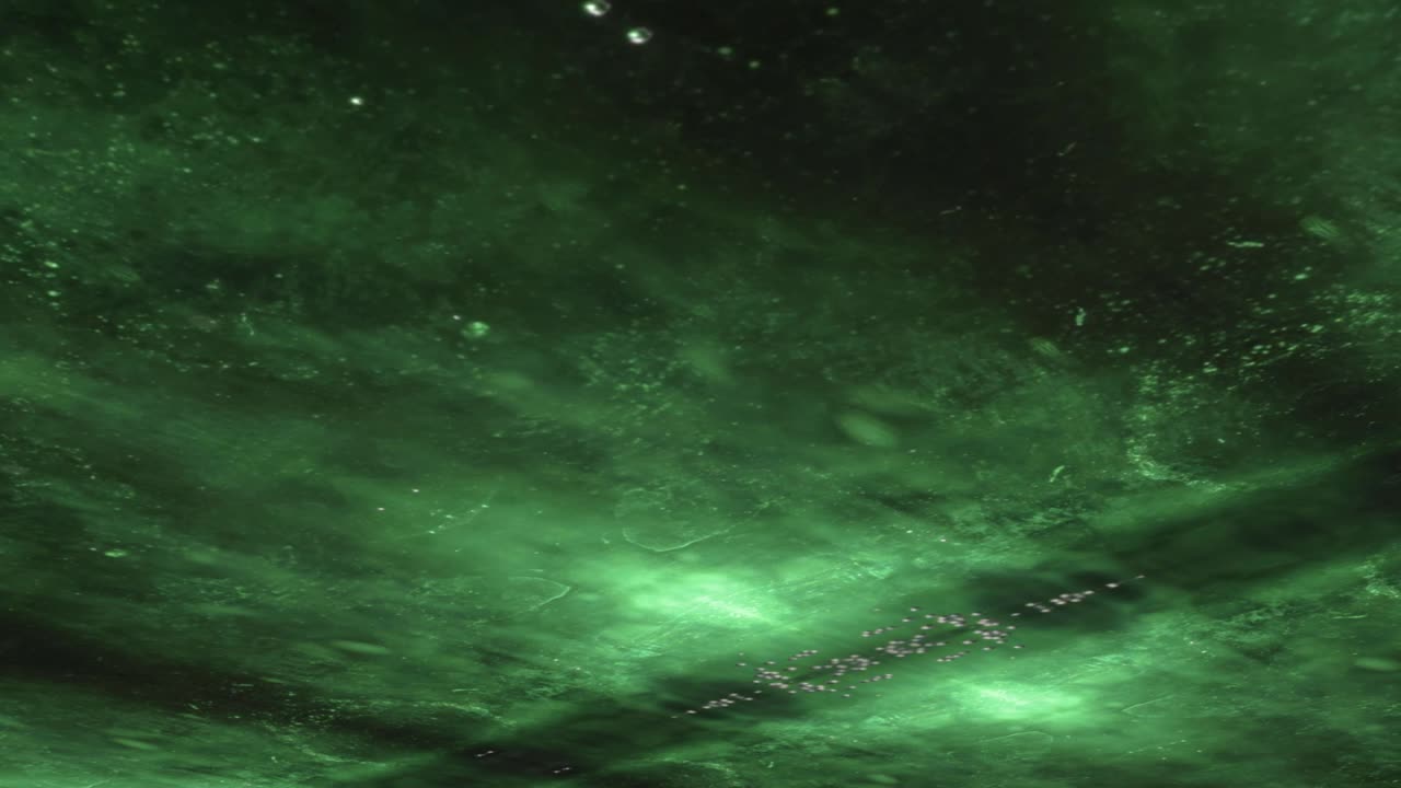 Fondo abstracto de fantasía grunge verde con luces parpadeantes