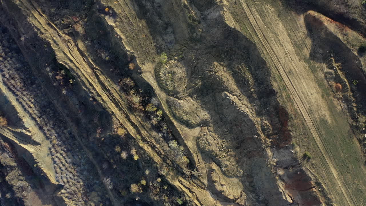 mina de lignito abierta