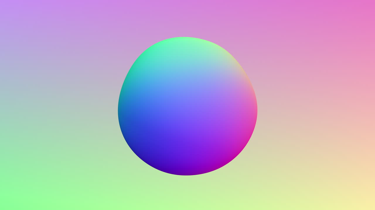 bola de arco iris colorida en un fondo multicolor elemento de diseño vibrante que simboliza la alegría y la diversidad