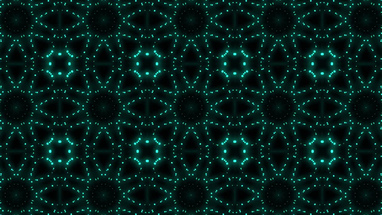 입자 빛 방출 칼레도스코프 애니메이션 모션 그래픽