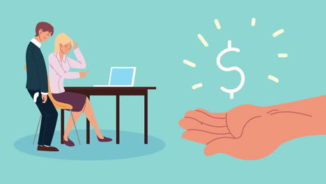 business frustration over financial issues