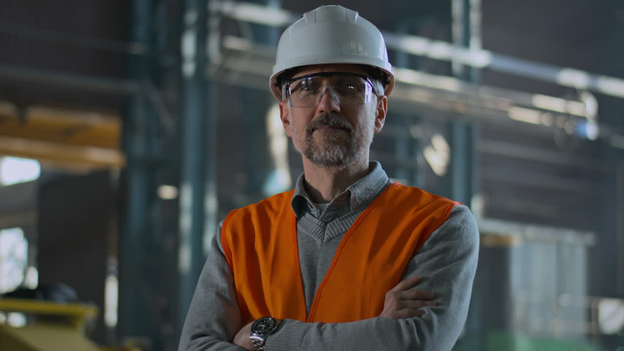 ingeniero en una fábrica