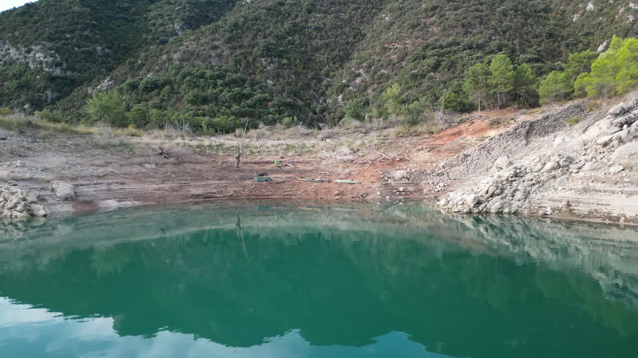 Canelles Reservoir Mont-rebei Gorge Corçà Finestres Fet Gorge