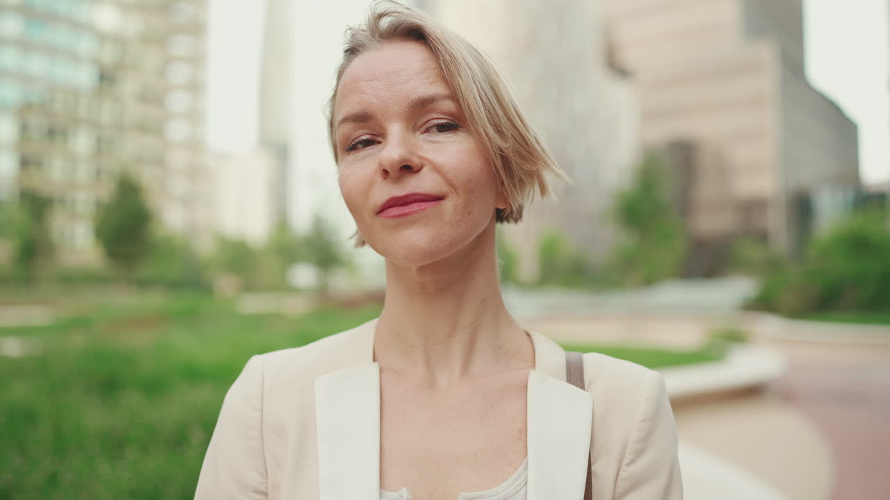 Portrait of a Businesswoman in the City