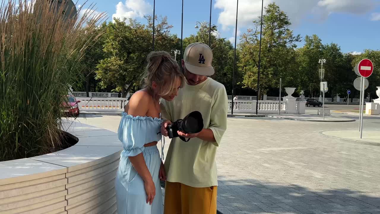 People with a Sony camera