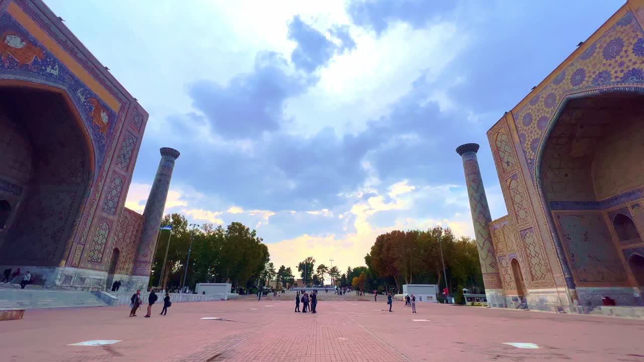 Registan Square in Samarkand, Uzbekistan