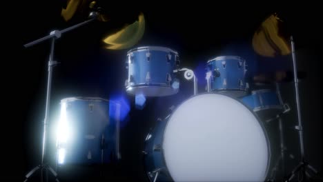 drum-set-with-DOF-and-lense-flair