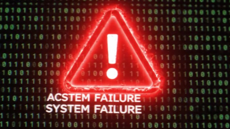 Cybersecurity Threat Alert: A Stark Warning Amidst the Digital Noise of Binary Code Highlighting the Urgency for Vigilance and Safety in Online Activities