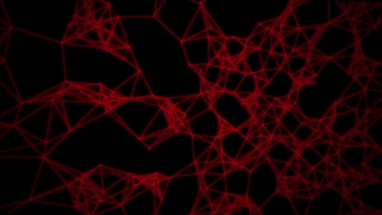 animación de red web con fondo 4k