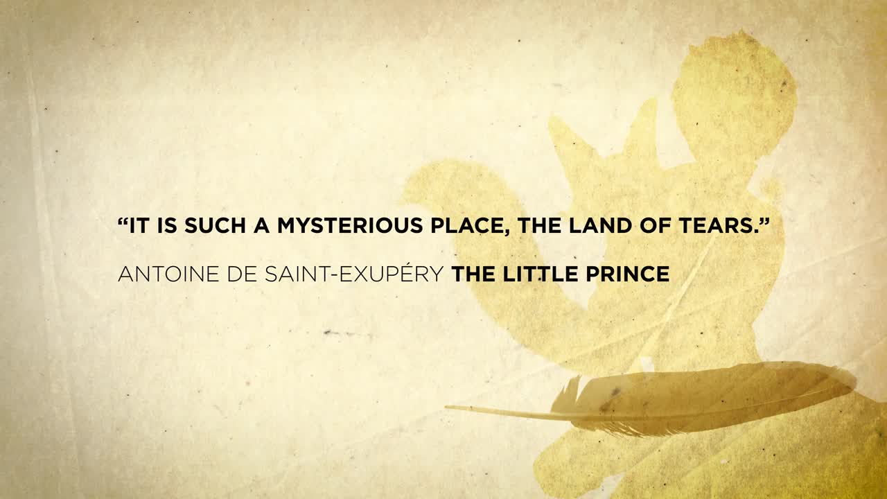 어린왕자 앙투안 드 생텍쥐페리 "그곳은 정말 신비로운 곳, 눈물의 나라"
