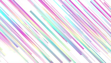 holographic stripes geometric abstract tech video animation