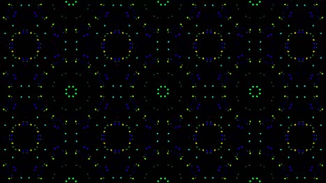 luces de colores abstractos que se ven brillantes, divertidas sobre un fondo negro.