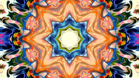 abstract colorful kaleidoscope background movement