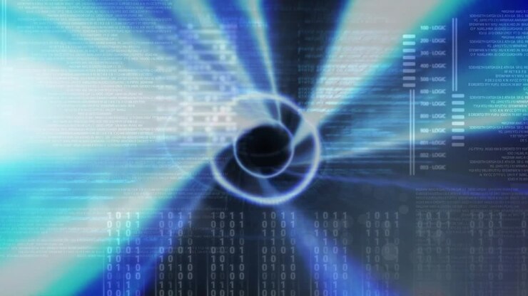 Animation of binary coding data processing over networks