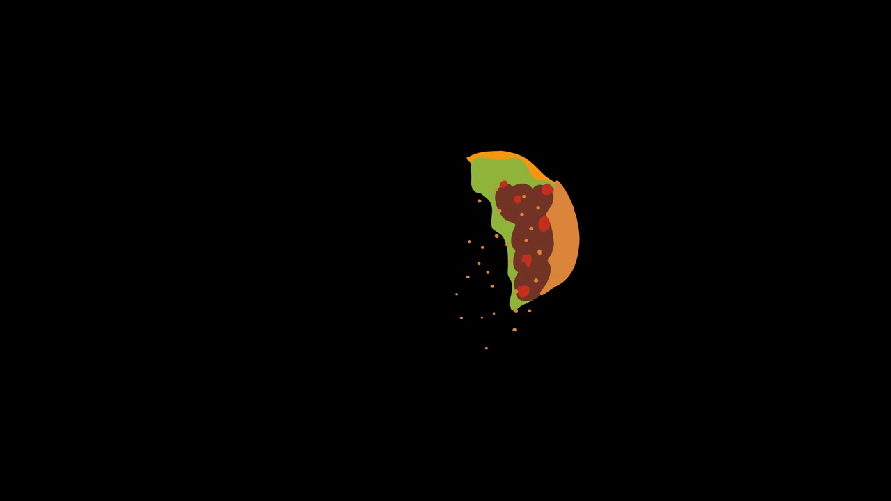 Adesivo de Comida de Desenho Animado 10