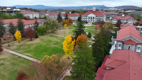 james madison university lawn and academic buildings