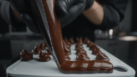 chocolate truffle making