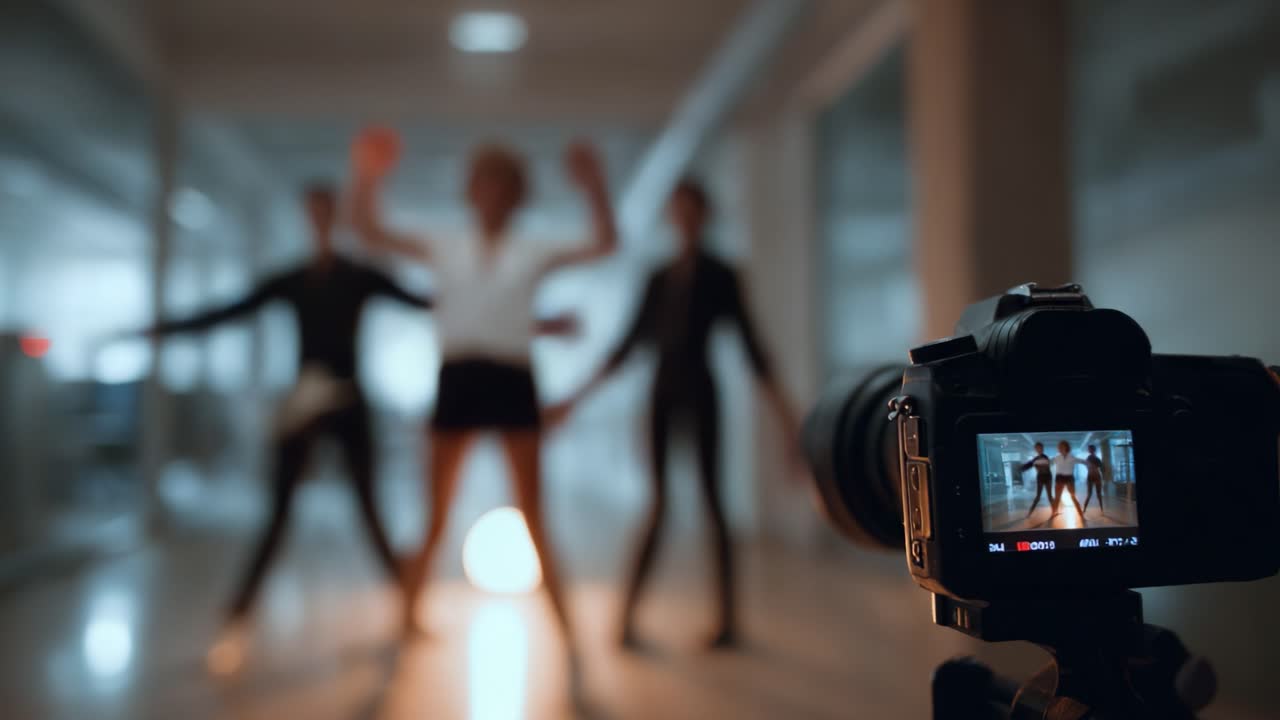 Capturing Dance: A Photographer's Perspective on Movement, Expression, and Artistry in a Studio Setting with Dynamic Poses and Performers Against an Urban Backdrop