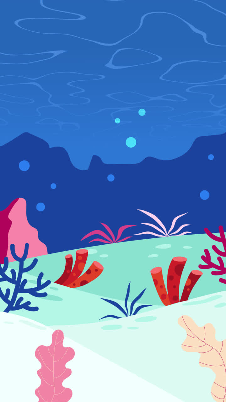 Colorful Underwater Scene