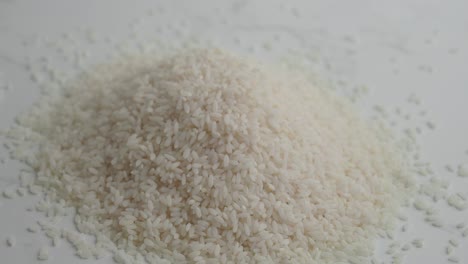 pile of white rice