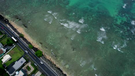 4k aerial of kualoa valley in oahu, hawaii, usa