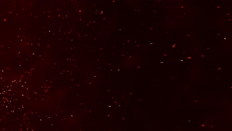 4k background of burning hot sparks fire particle abstract isolated fire glowing particles fire