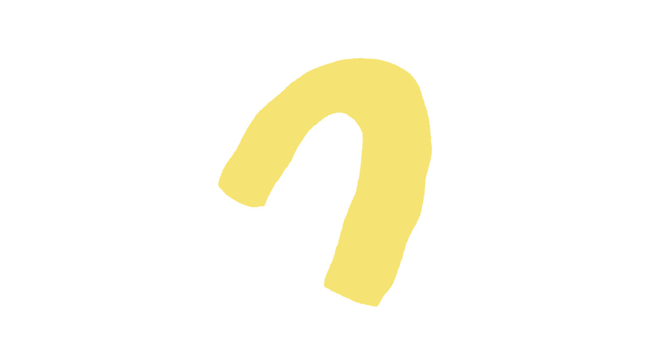 손으로 그린 파스타 모양