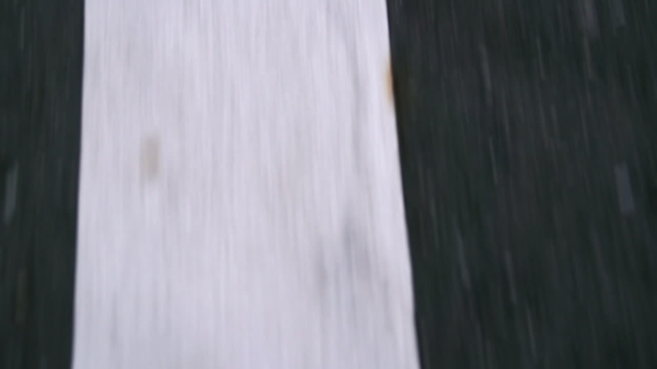 Close view of cracked asphalt