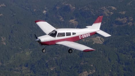 vuelo en formación con avión monomotor piper pa-28 cherokee