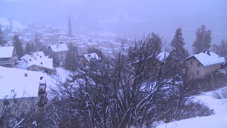 toma de establecimiento de la ciudad de st moritz suiza en invierno 5