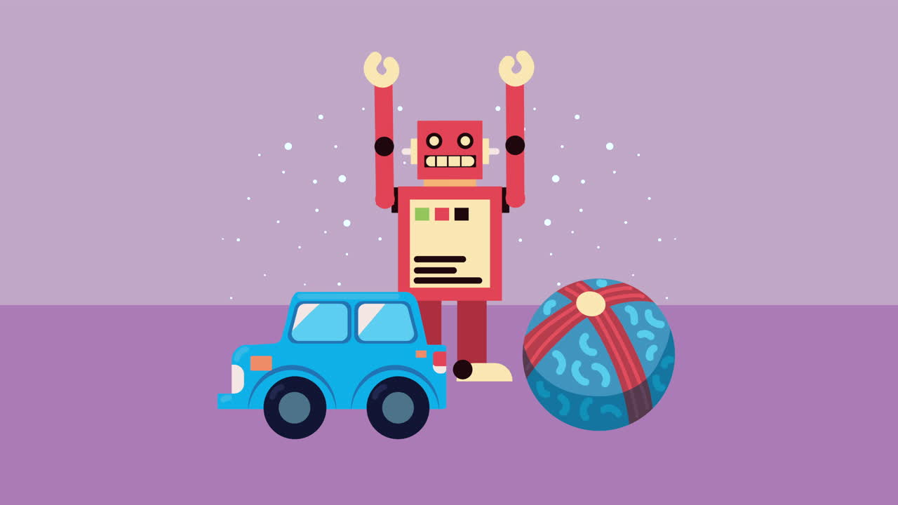 juguetes para niños tres animación de entretenimiento