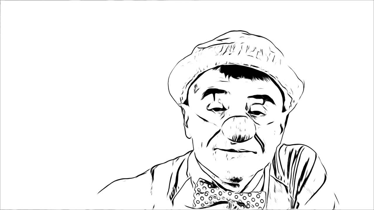 이모티콘 광대 만화