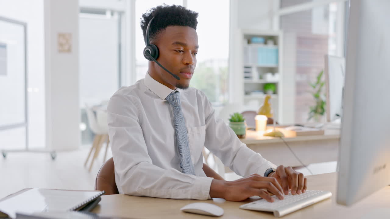 Customer service, business man stress