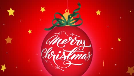 Animation-of-merry-christmas-text-over-stars