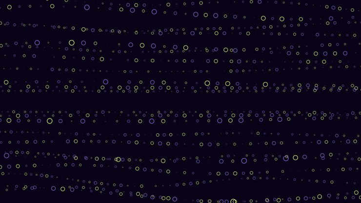 Colorful grid pattern dots in varying sizes and colors